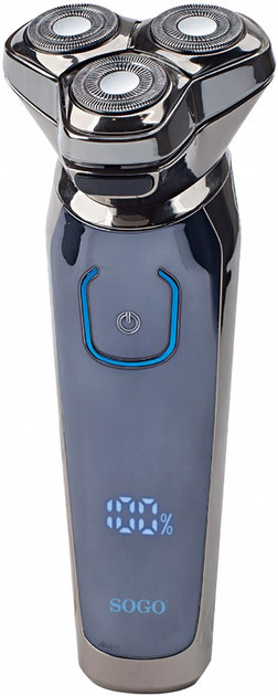 Электробритва Sogo SS-3460 серебристая Киев - изображение 1