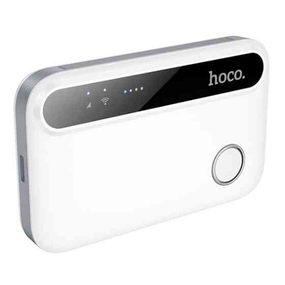 Модем Hoco HI41 Portable Mobile WiFi Transmitter White (Код товару:41009) Харків