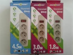 Сетевой фильтр 4.5 м 5 розеток Львів - зображення 1