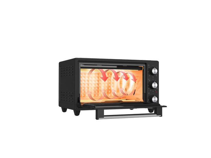 Печь электрическая EСG ET-2001B-Airfry 27 л черная Киев - изображение 4