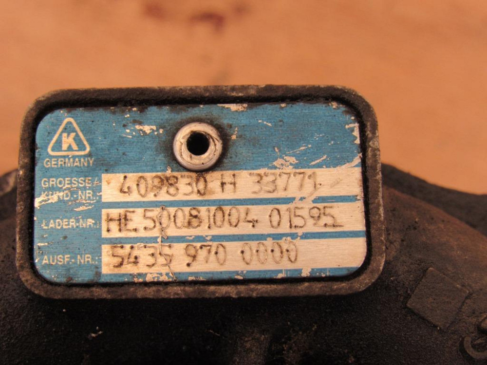 Турбина Renault Kangoo 1.5 dci 2001-2005 (409830H33771) Ковель - изображение 2