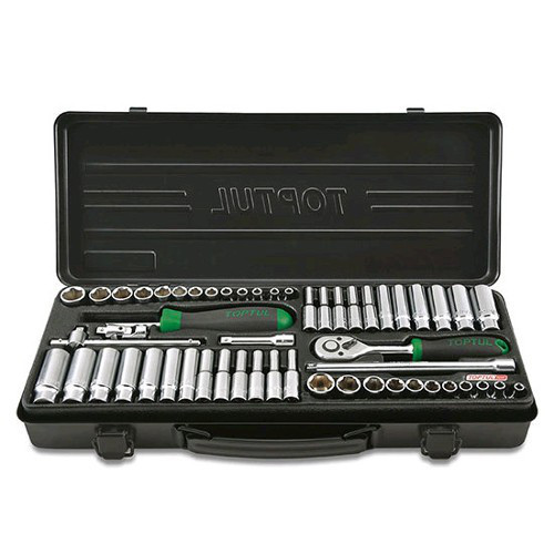 Профессиональный набор инструмента TOPTUL 1/4" 54ед. (дюйм+метр.) GBA54400 Харків - зображення 1