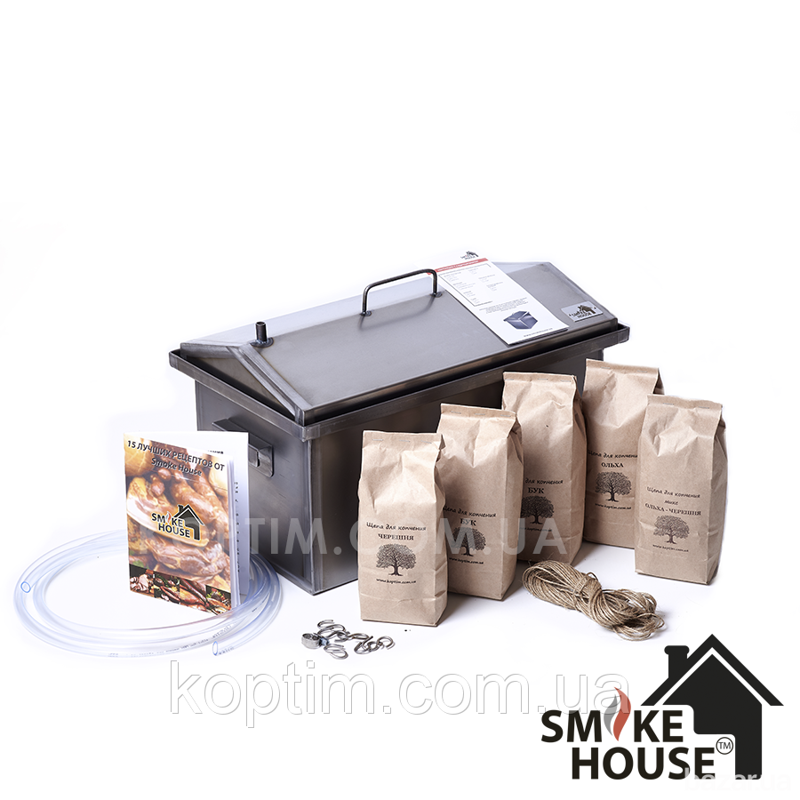 Прямоугольная коптильня SmokeHouse L Original Харків - зображення 7