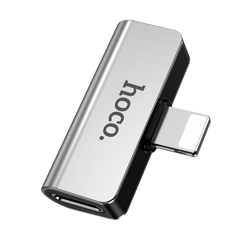 Переходник Hoco LS24 Lightning to lightning audio/lightning Херсон - зображення 3