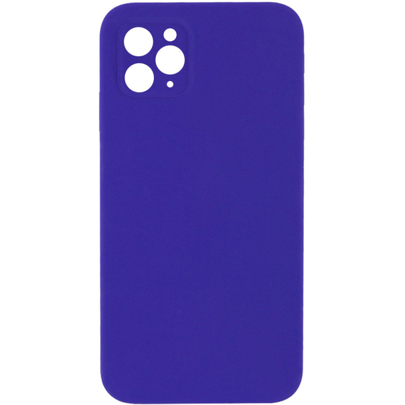Чехол Silicone Case Square Full Camera Protective (AA) NOLOGO для Apple iPhone 11 Pro Max (6.5") Херсон - зображення 4