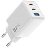 СЗУ WIWU G026 Cube PD67W+QC3.0 GaN (1USB-A/2C) Херсон