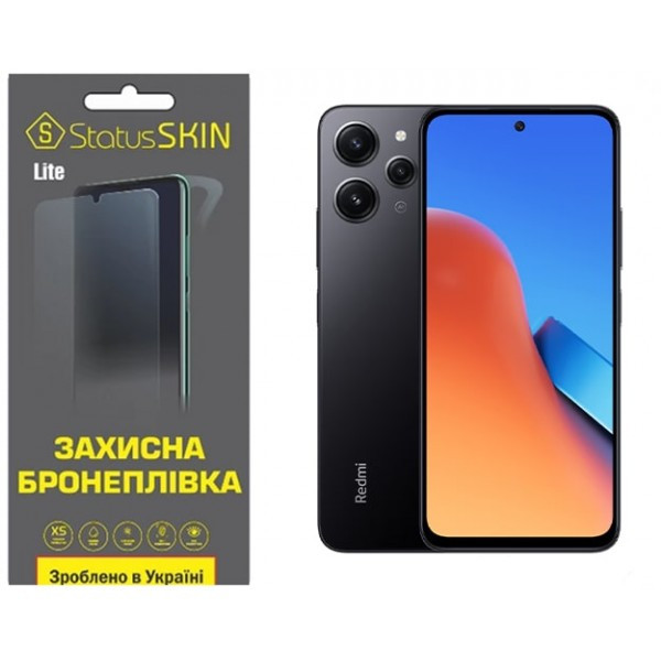 Поліуретанова плівка StatusSKIN Lite на екран Xiaomi Redmi 12/Poco M6 Pro 5G Глянцева (Код товару:29 Харків - зображення 2