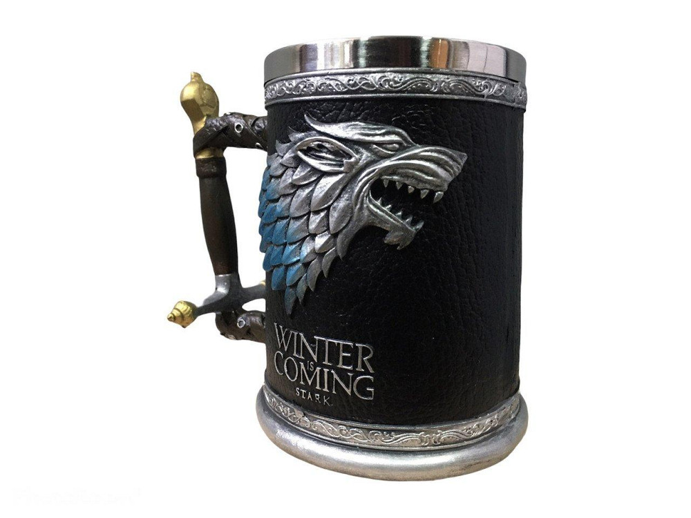Кружка Чашка Бокал Игра Престолов Winter is Coming Stark Targaryen 3D Дом Старк Київ - зображення 12