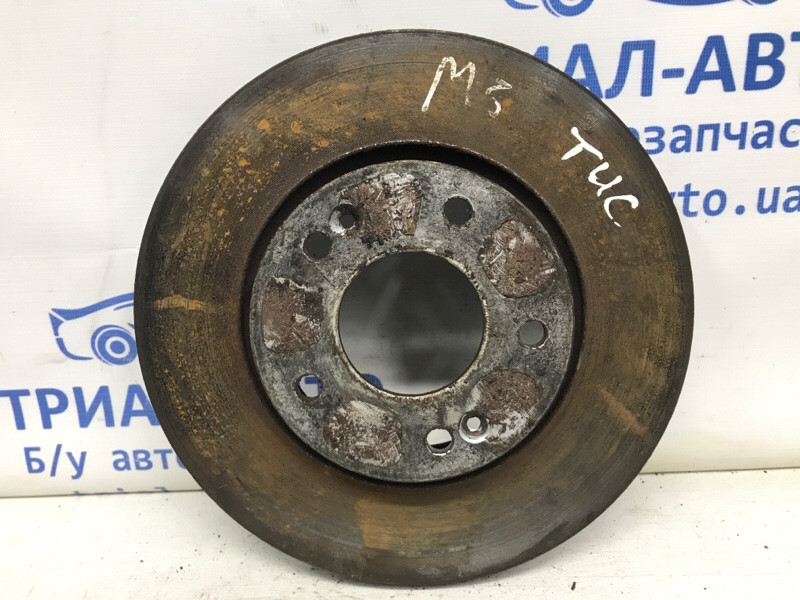 Диск тормозной передний Hyundai Tucson JM 2.0 DIESEL D4EA 2004 (б/у) Київ - зображення 1