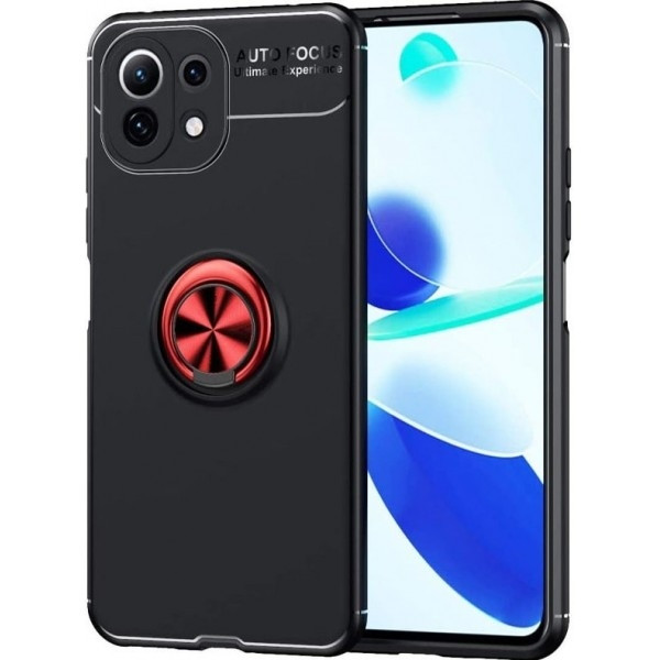 Чохол Deen ColorRing для Xiaomi Mi 11 Lite/11 Lite 5G Black/Red (Код товару:17889) Харків - зображення 2