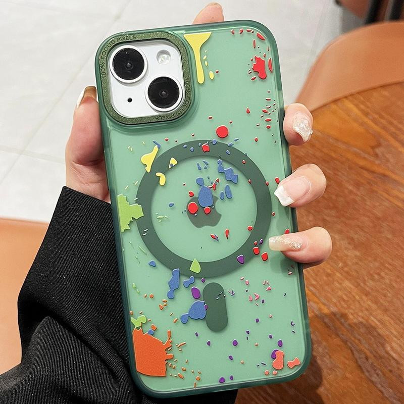 Чехол TPU+PC Flush with MagSafe для Apple iPhone 14 (6.1") Херсон - изображение 2