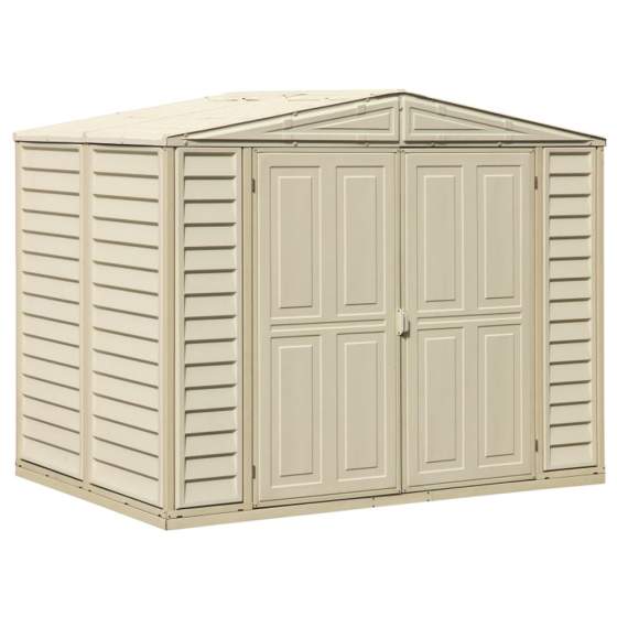 Сарай пластиковый DuraMate 240x163x186 см слоновая кость Киев