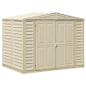 Сарай пластиковый DuraMate 240x163x186 см слоновая кость Київ