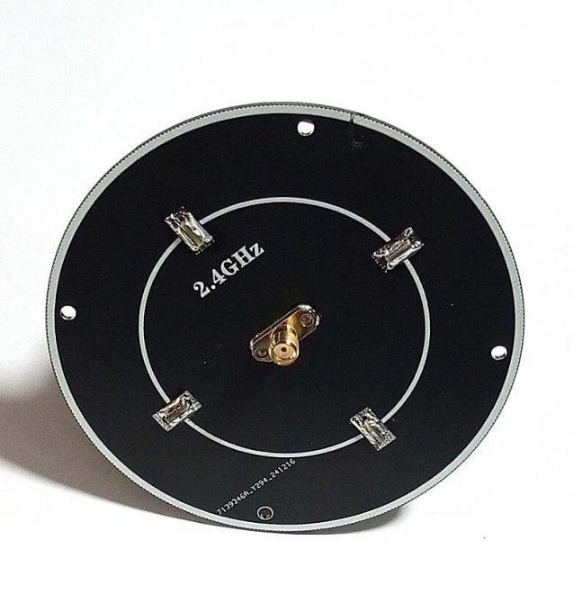 Антенна спиральная 2070-3210MHz 13dBi, до 50W, правосторонняя RHCP, 5-витковая, SMA-female (гнездо) Дніпро - зображення 4