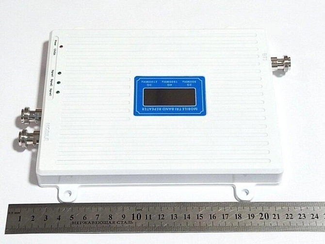 Усилитель мобильной связи трехдиапазонный KDTWO-2070-GDW 900/1800/2100 МГц с 2-мя выходами, 300-500  Дніпро - зображення 6