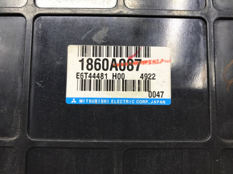 Блок управления двигателем Mitsubishi Outlander CU 2.4 БЕНЗИН 4G69 2003 (б/у) Київ - зображення 4