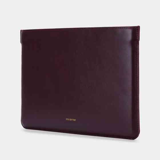 Чехол для ноутбука классический Incarne Cline для MacBook Air 13" 2018-2025 cline-burgundy-air-13 бо Киев