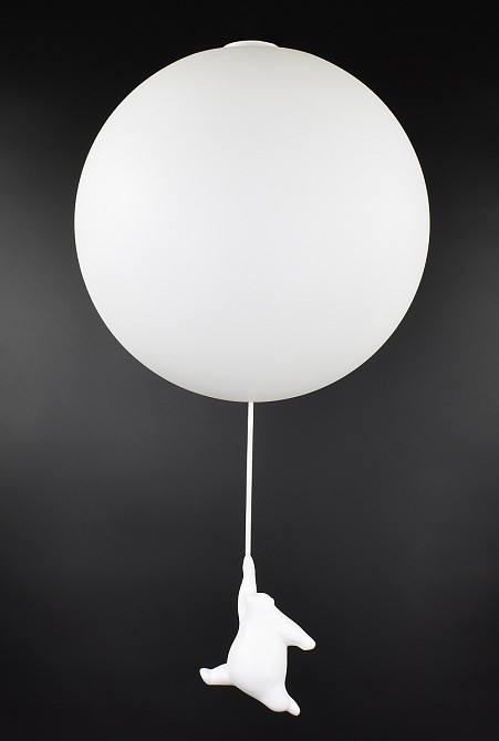 Люстра стельова на 1 лампочку SGJ10-350 Білий 65х35х35 см. Київ - зображення 1