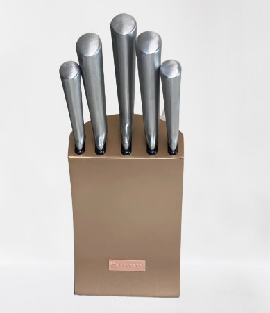 Набір ножів Edenberg EB-11008-Brown 6 предметів коричневий Київ - зображення 1