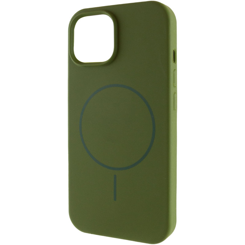 Чехол Silk Full Protective (AA) NO LOGO with Magnetic Fit для Apple iPhone 15 (6.1") Херсон - зображення 1