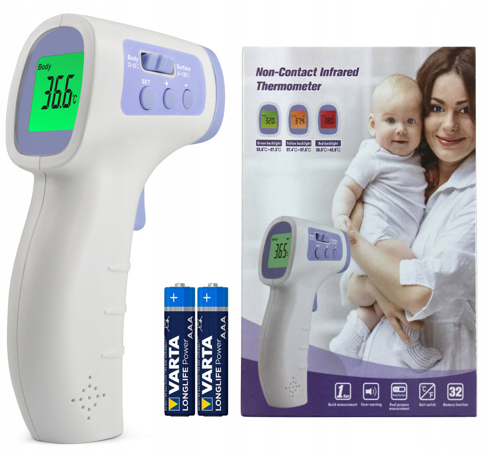 Медицинский термометр (пирометр) 0-100°C WINTACT WT3652 Харьков - изображение 5