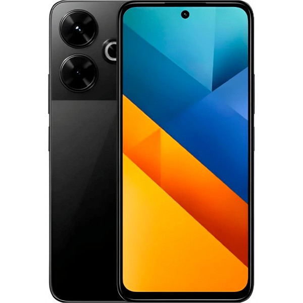 Смартфон Xiaomi Poco M6 4G 8/256GB NFC Black Global (Код товару:37470) Харків - зображення 1