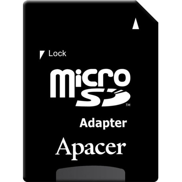 Карта пам'яті Apacer microSDHC 64GB UHS-I Class 10 + SD-adapter (AP64GMCSX10UB-R) (Код товару:38071) Харьков - изображение 3