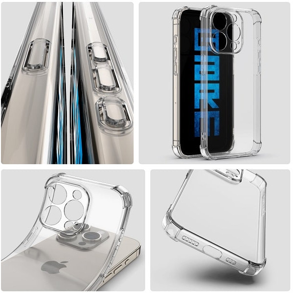 Чохол ArmorStandart Air Force Camera Cov для Xiaomi Redmi Note 14 Pro+ 5G Clear (ARM79707) (Код това Харків - зображення 4