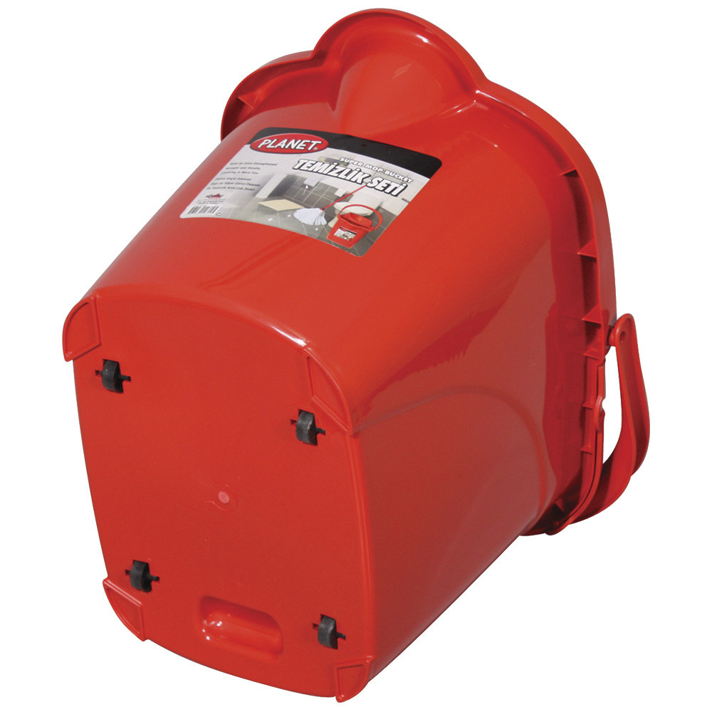 Ведро для уборки Planet №4 15 л красное Киев - изображение 2