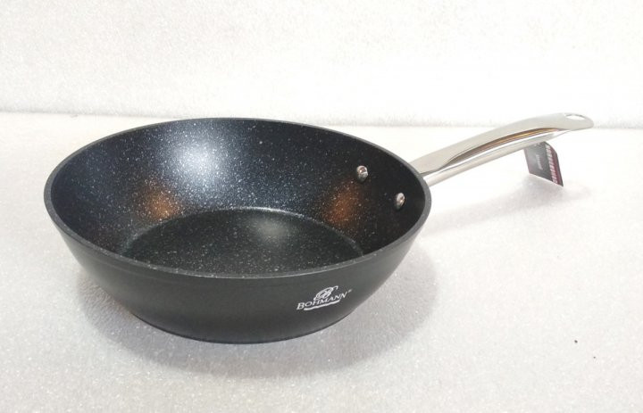 Сковорода глубокая Bohmann BH-1107-24-MRB 24 см Київ - зображення 1