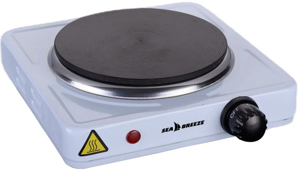 Электроплита Sea Breeze SB-060 1000 Вт белая Киев - изображение 1