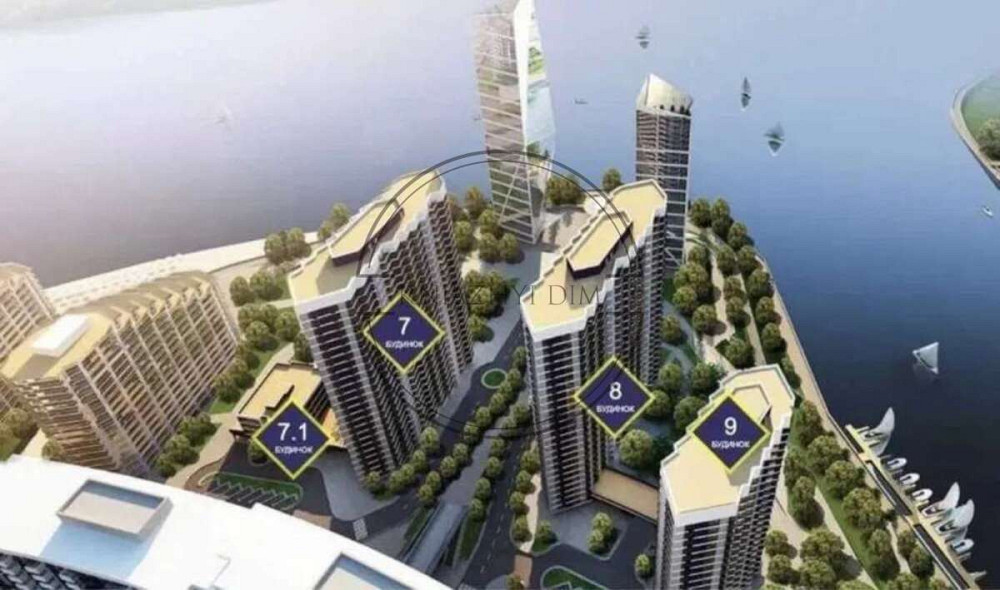 Продаж 2-х к. кв. в ЖК Зарічний, 8 будинок. № 21144254 Київ - зображення 1