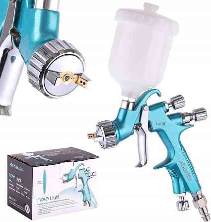 Краскопульт пневматический LVMP верх.пласт.бачок 250мл, 1,2мм  AUARITA NOVA-LIGHT-1.2 Харків