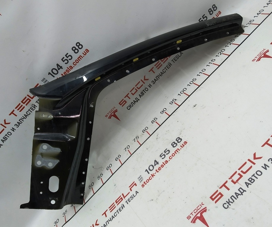 Четверть передняя левая стойка А (передняя) наружная часть (филенка) (дефект - обрезаная, с вмятиной Киев - изображение 1