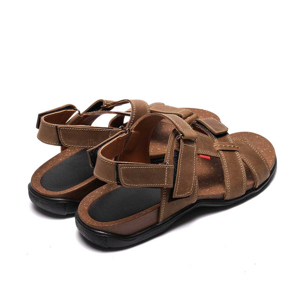 Мужские кожаные сандалии Antec Olive Киев - изображение 4