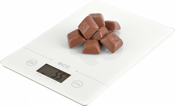 Весы кухонные EСG KV-117-SLIM-white 5 кг Киев - изображение 2