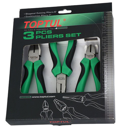 Набор пассатижей TOPTUL 3ед. GAAE0302 Харьков - изображение 1