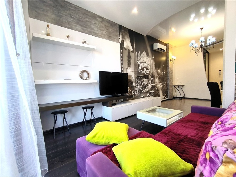 Посуточно сдается стильная евродвушка в центре Одессы, улица Греческаяя Одеса - зображення 1