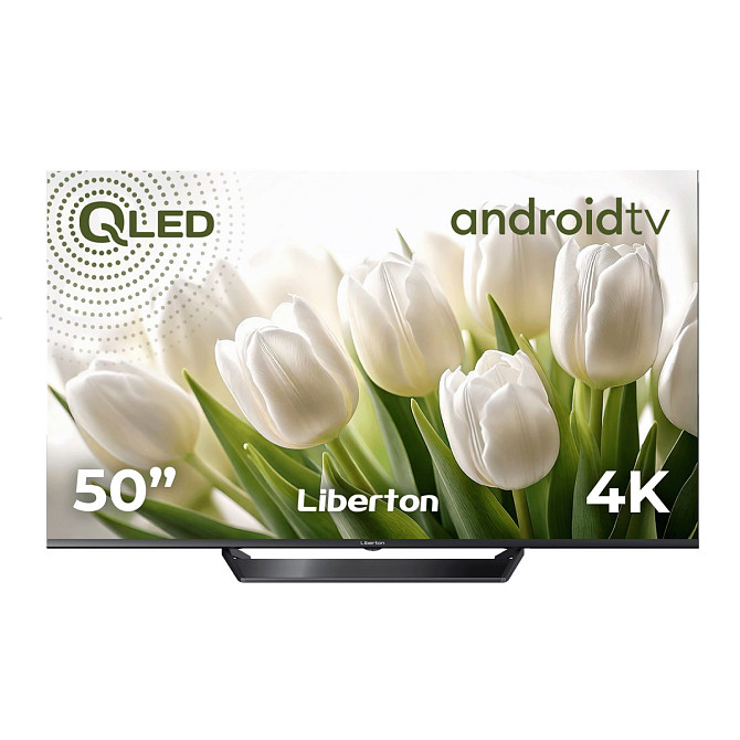 Телевизор Liberton LED LTV-50Q01AT 50 дюймов черный Киев - изображение 1