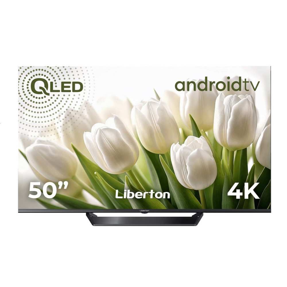 Телевизор Liberton LED LTV-50Q01AT 50 дюймов черный Київ - зображення 1