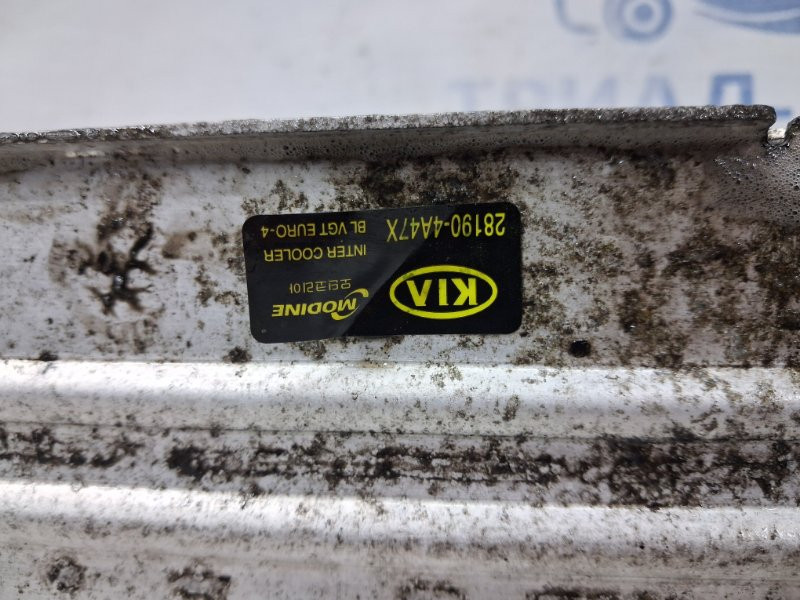 Радиатор интеркуллера Kia Sorento BL 2.5 DIESEL D4CB 2002 (б/у) Київ - зображення 6