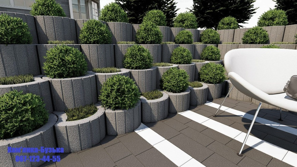 Бруківка, поребрики, плитка тротуарна, клумби, Ивано-Франковск - изображение 5