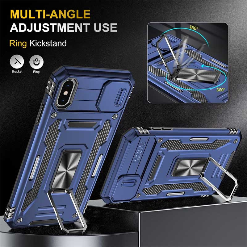 Ударопрочный чехол Camshield Army Ring для Apple iPhone XS Max (6.5") Херсон - изображение 2