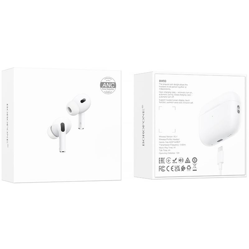 Беспроводные TWS наушники Borofone BW93 ANC Херсон - зображення 6