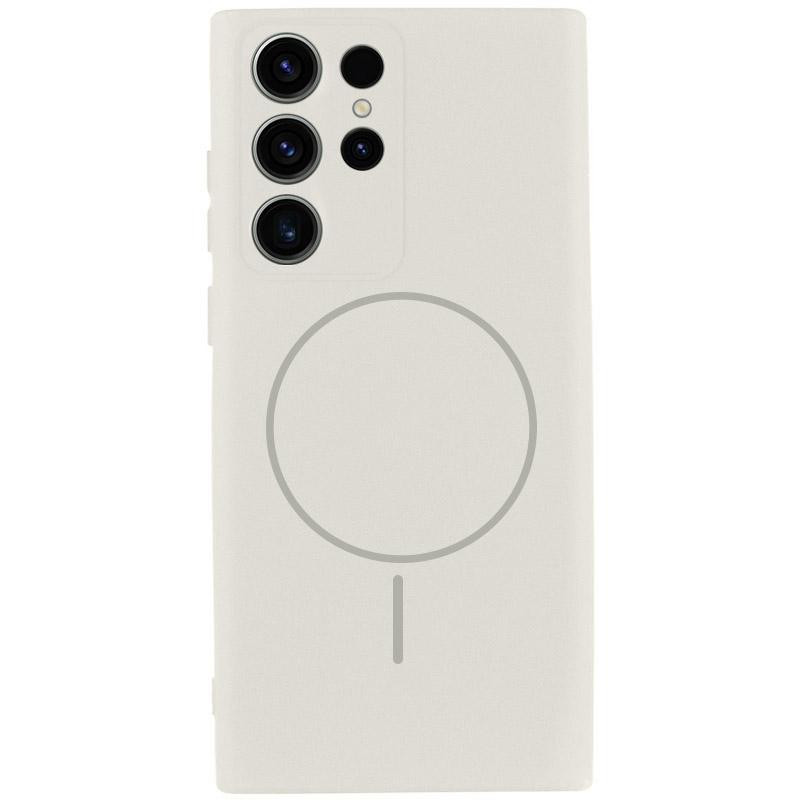 Чехол Silicone Cover Lakshmi Full Camera (AA) with MagFit для Samsung Galaxy S23 Ultra Херсон - зображення 1