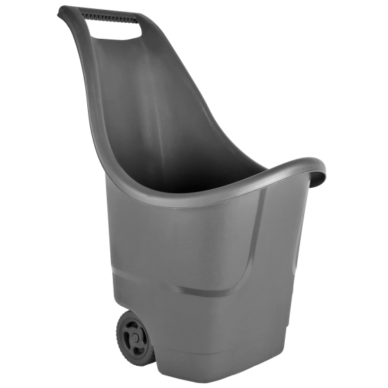 Садовая тележка на колесах 50 л антрацитовая Київ