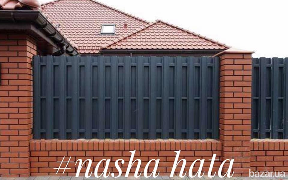 Штахеник паркан з штахетника Ивано-Франковск - изображение 3