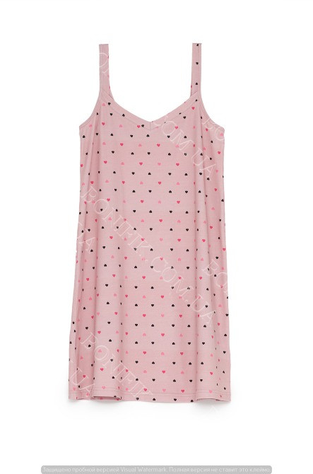 Женская ночная сорочка на тонкой бретели "Just Believe" (арт. LDK 117/00/06) Кривой Рог - изображение 4