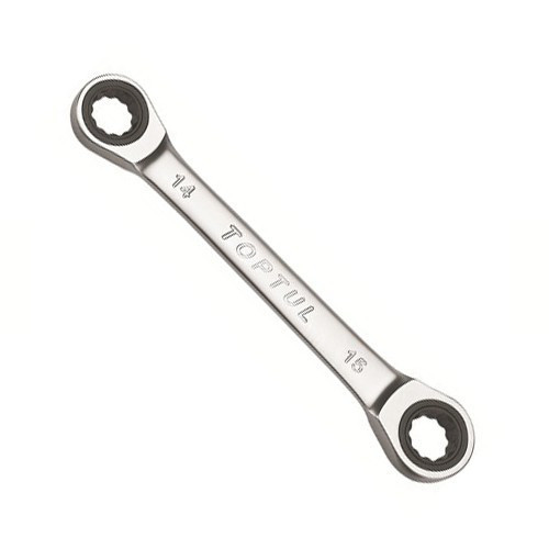 Ключ накидной трещоточный TOPTUL 14х15мм AOAG1415 Харьков - изображение 1