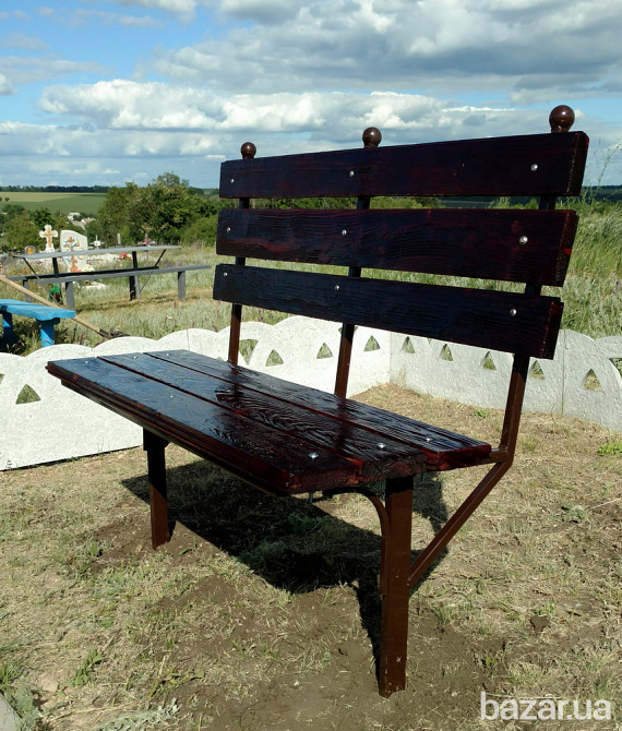 Ритуальные лавочки из лиственницы. "Броневик" Днепр Днепр - изображение 4
